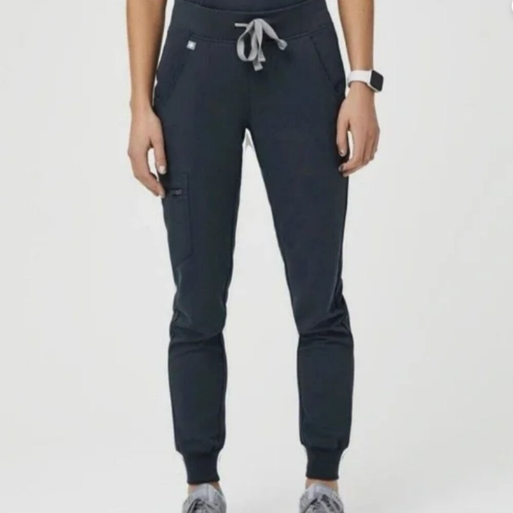 FIGS - Dark Harbor Zamora Joggers, XS Reg, blue/grey